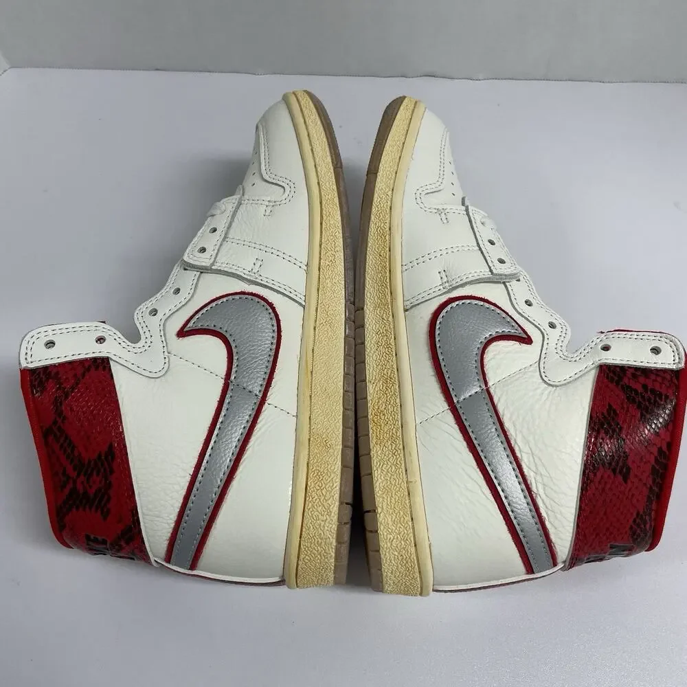 Nike Jordan Air Ship PE SP University Red Awake NY FN8675 100 Size 9 White Red